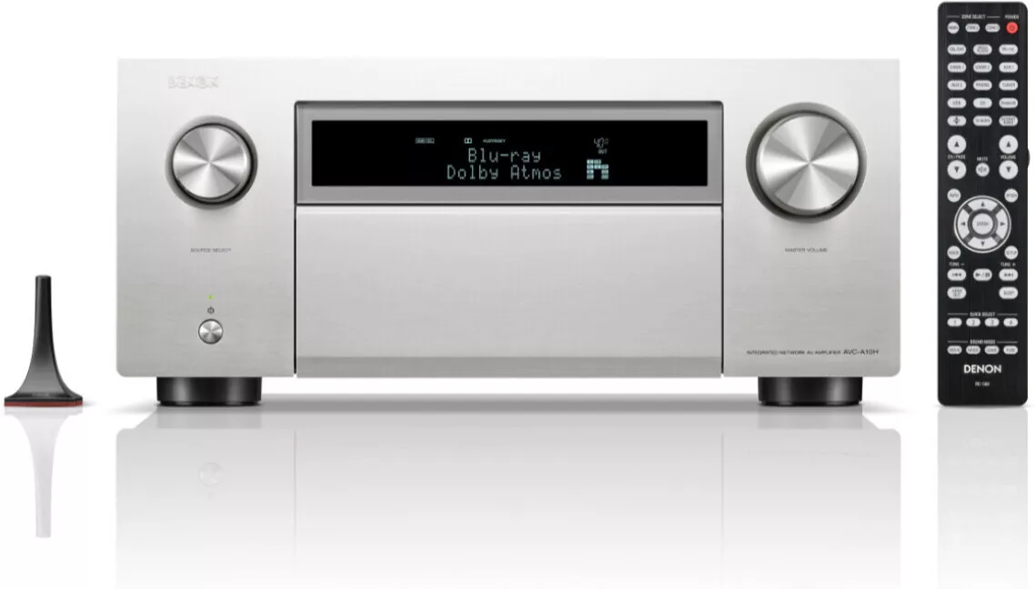 Усилитель для домашнего кинотеатра Denon AVC-A10H 13.4, серебристый